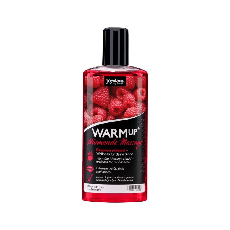 HUILE MASSAGE WARMUP FRAMBOISE 150ML