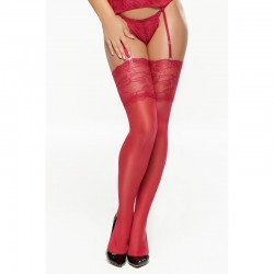 ROMANCE STOCKINGS CHERRY