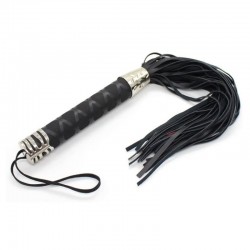 Thick Handle Leather Flogger