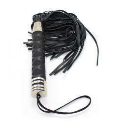 Thick Handle Leather Flogger