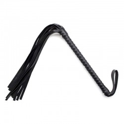 Long Handle Leather Flogger