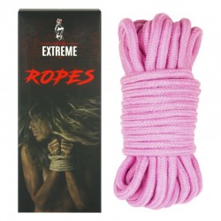 CORDE DE COTON 10M – ROSE