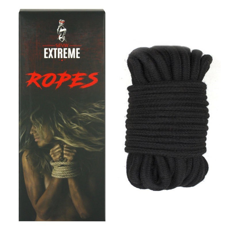 COTTON ROPE 5M – BLACK