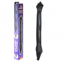 Dildo Duplo Power Fist Double Hand Preto