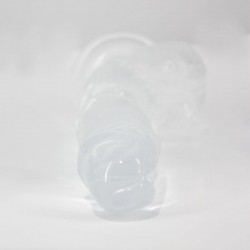 Dildo Realístico Master Dong 15,5cm Transparente