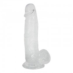 Realistic Dildo Master Dong 20 cm Clear