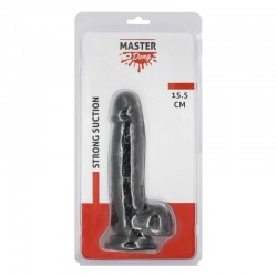 Consolador Realista Master Dong 15,5cm Negro