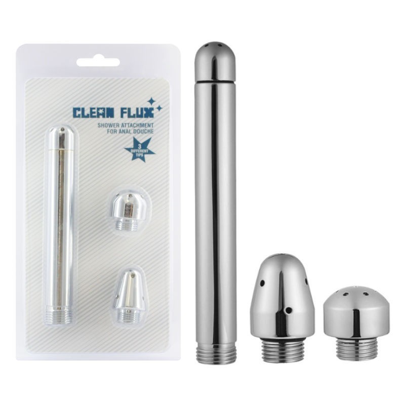 Accessoire de Douche Anal à 3 Têtes Clean Flux