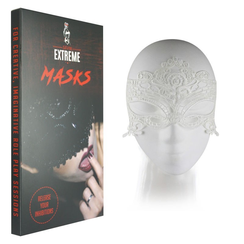 SEXY MASQUE EN DENTELLE – BLANCHE