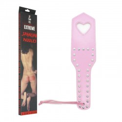 HEART IMPRESSION SPANKING PADDLE – PINK