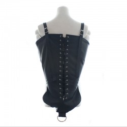 Leather Arm Binder Restraint - Black