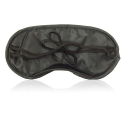 Soft Satin Blindfold Black