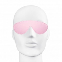 Bandeau pour les Yeux Rose Doublée de Fourrure Synthétique