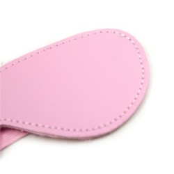 Faux Fur Lined Pink Blindfold