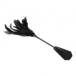 Tickler de Plumas Tease - Negro