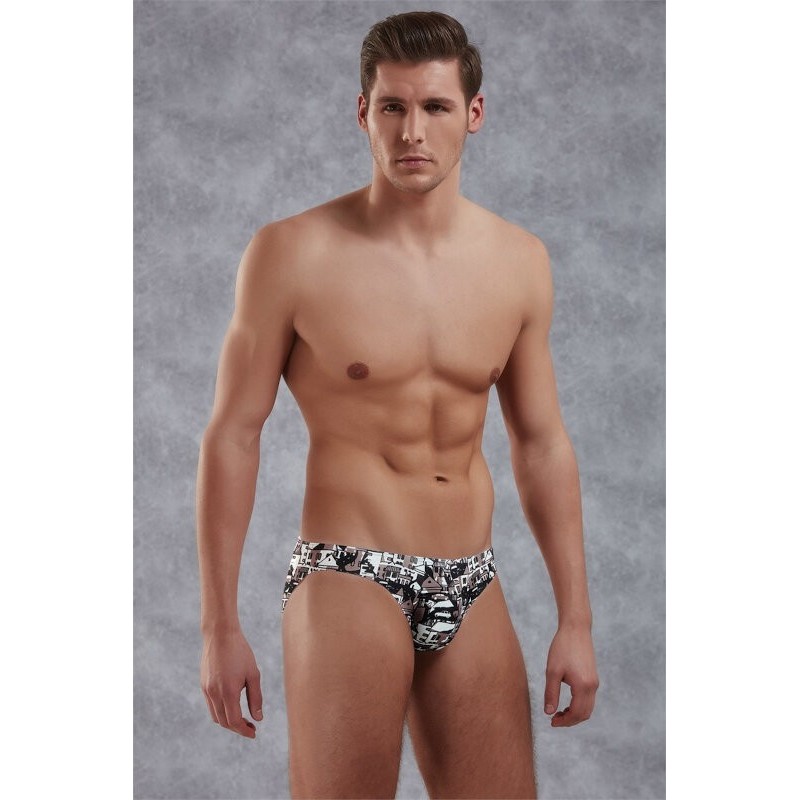 Cueca Brief Estampada Old City Doreanse 1391