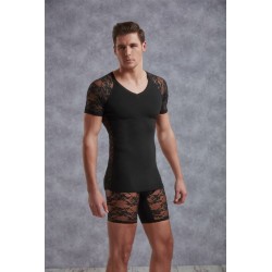 Doreanse Lace T-shirt for Men 2552