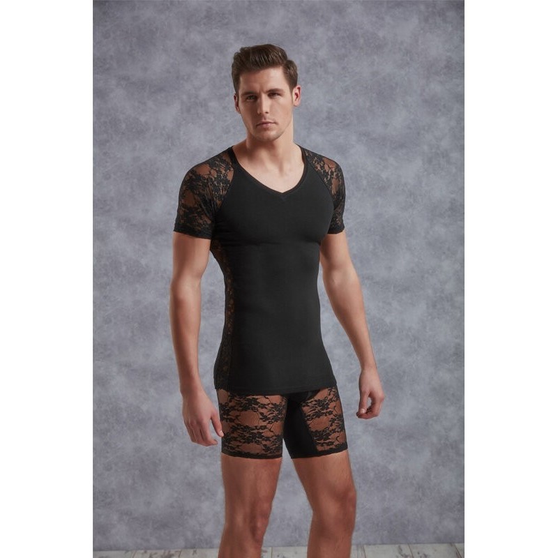 Doreanse Lace T-shirt for Men 2552