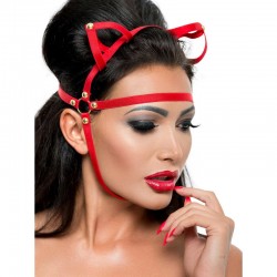 BDSM Kitty Head Set MK 05 Red