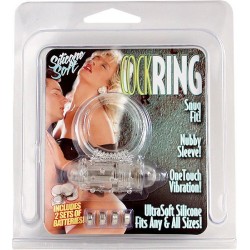 COCKRING SILICON VIBR CLEAR