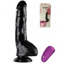 VIBRADOR REALISTICO BLACK...