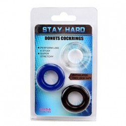 Stay Hard Donut Cock Rings