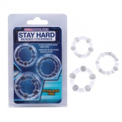 STAY HARD BEADED COCK RINGS...