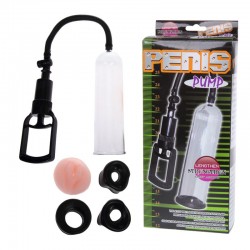 PENIS PUMP WITH EXTRA SLEEVES