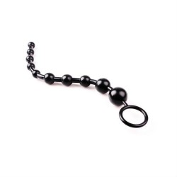 BACKYARD ANAL BEADS – BLACK