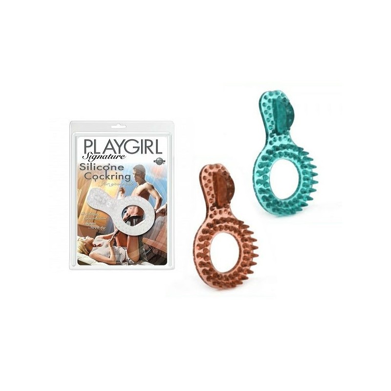 PLAYGIRL SIGNATURE SILICONE COCK RING