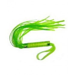 Faux Leather Whip Green