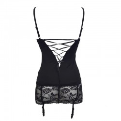 CAMISÓN SHIRLEY CHEMISE BLACK