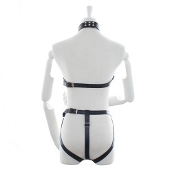 Leather Teddy body harness