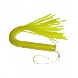 Faux Leather Whip Yellow