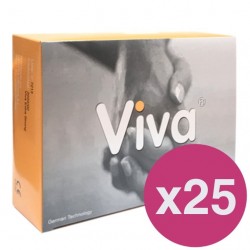 VIVA CONDOMS EXTRA STRONG - BOX OF 144 X 25