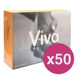 PRÉSERVATIFS VIVA EXTRA STRONG - BOÎTE DE 144 X 50