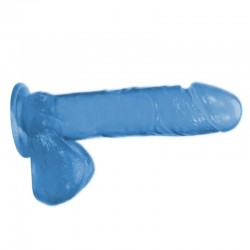 STRONG AND BRAVE MAN BLUE DILDO – 20 CM