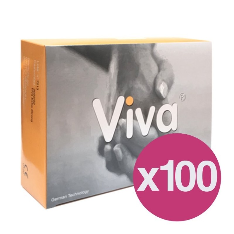 .PRESERVATIVOS VIVA EXTRA STRONG - CAIXA DE 144 X100