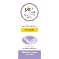 PJUR MED SENSITIVE GLIDE BOLSITA 2ML