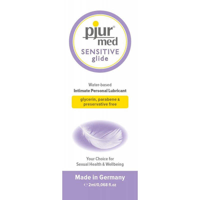 PJUR MED SENSITIVE GLIDE SACHET 2ML